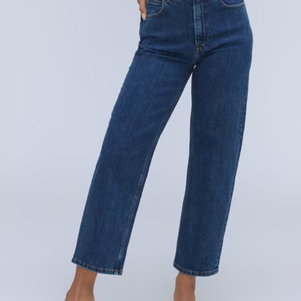 EVERLANE The way high jean organic cotton vintage indigo size 29